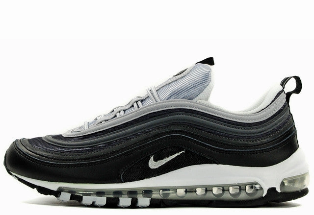 Nike Air Max 97 Black/Metallic Silver - Shadow Grey Hydrophobic Materials
