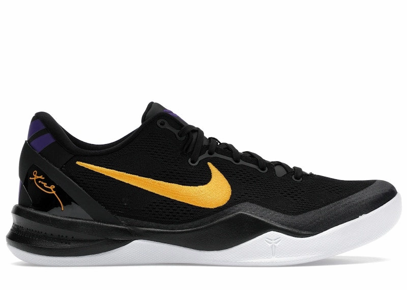 Rollbar Support Responsive Foam Technology Nike Kobe 8 Protro Lakers Away
