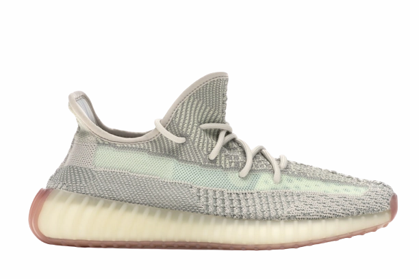 YZY Boost 350 V2 Citrin (Non-Reflective) Light Run