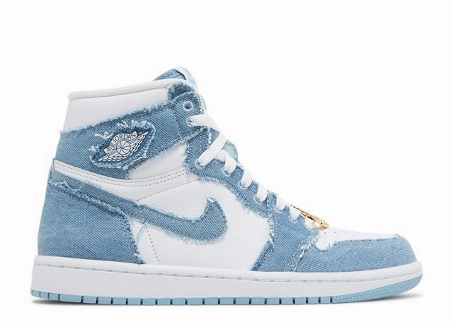 professional runner's shoe option Jordan 1 Retro High Denim (W)