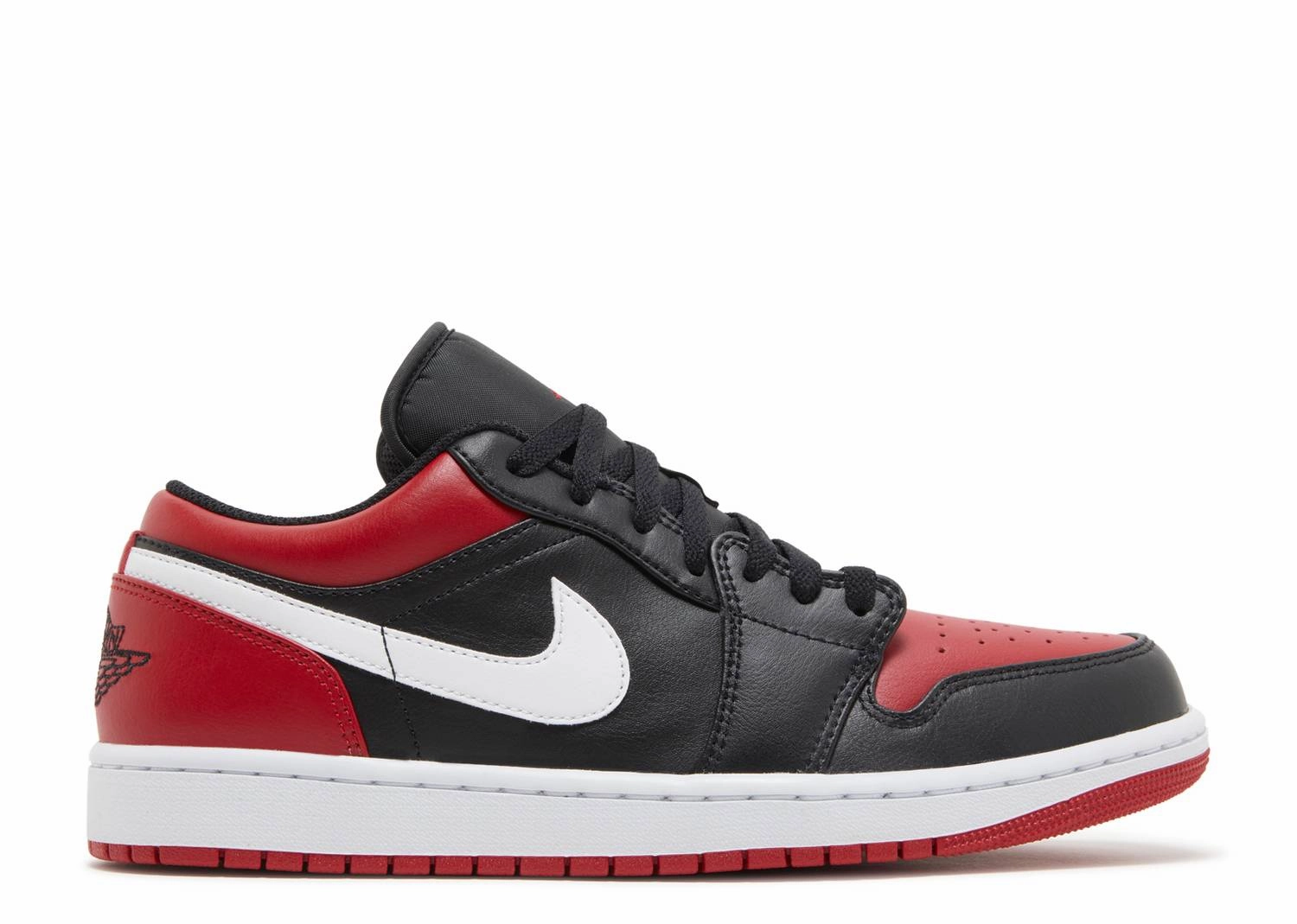 Wide Base Design All Comfort Air Jordan 1 Low "Alternate Bred Toe" (Wilmington Location)