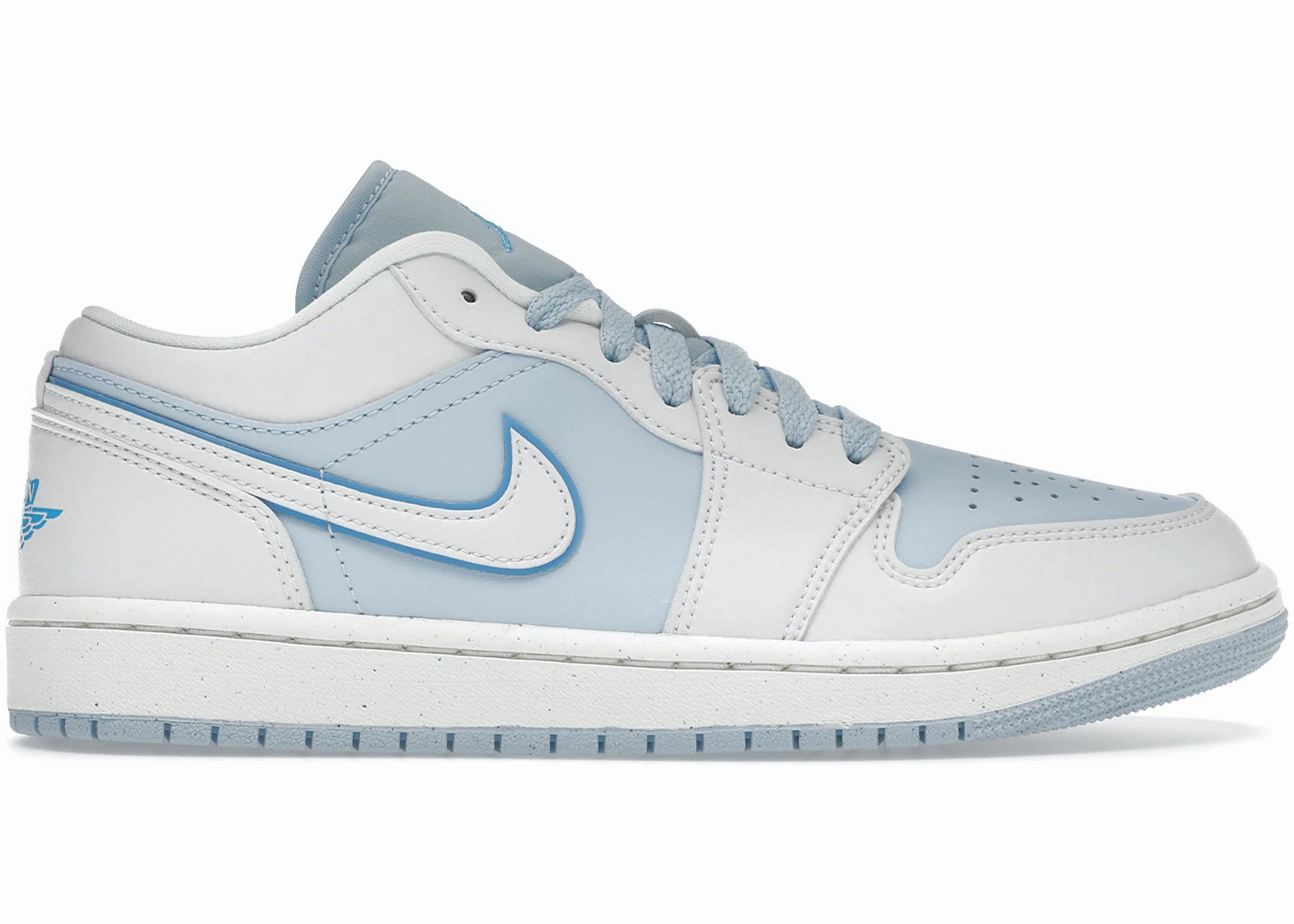 Jordan 1 Low SE Reverse Ice Blue (W) High Fashion AntiOdor