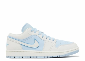Ventilation Ports Slip   On Style Jordan 1 Low SE Reverse Ice Blue (W)