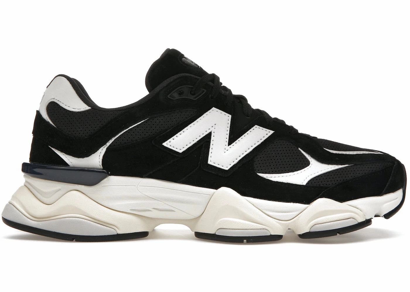 Non Marking Tread All   Day Wear New Balance 9060 Black White