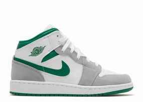 Moisture Management Layer Adaptive Technology Jordan 1 Mid Pine Green Smoke Grey (GS)
