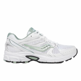 Women's Saucony Ride Millenium 'White/Sage' exceptional breathability Breathable Construction