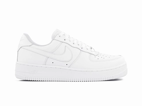 Tenis Air Force 1 Blanco Total Piel 1.1 Sporty Fit Wide Base