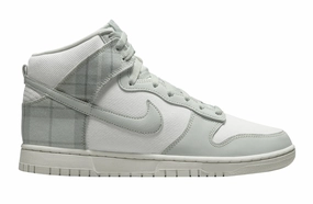 Nike Dunk High SE Tartan Plaid White Light Green (Myrtle Beach Location) Multi Directional Flex