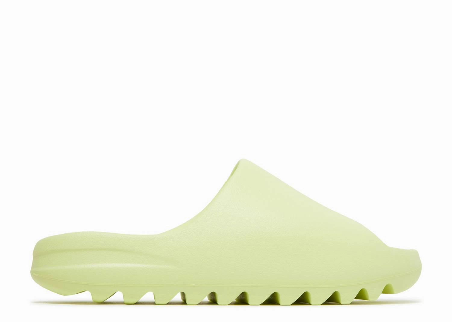 Yeezy Slide "Green Glow" 2022 (Myrtle Beach Location) Quick Travel microfiber