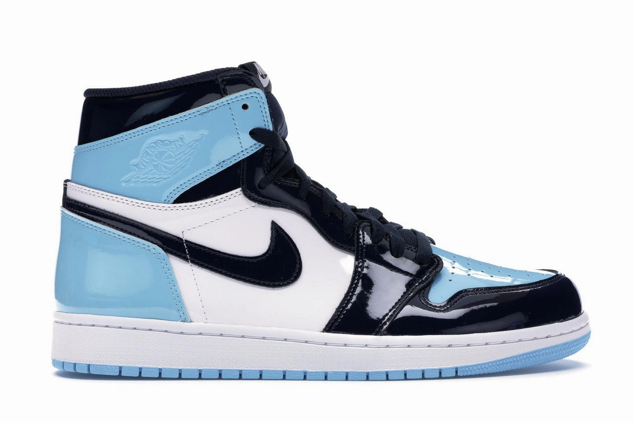 Durable Toe Guard Jordan 1 Retro High UNC Patent (W)