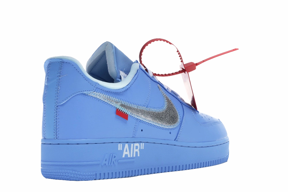 Heel Cup Stability AF1 X OW MCA University Blue