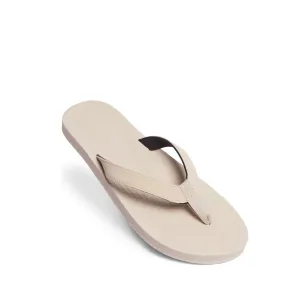 Indosole Mens Flip Flop Sandal Sea Salt
