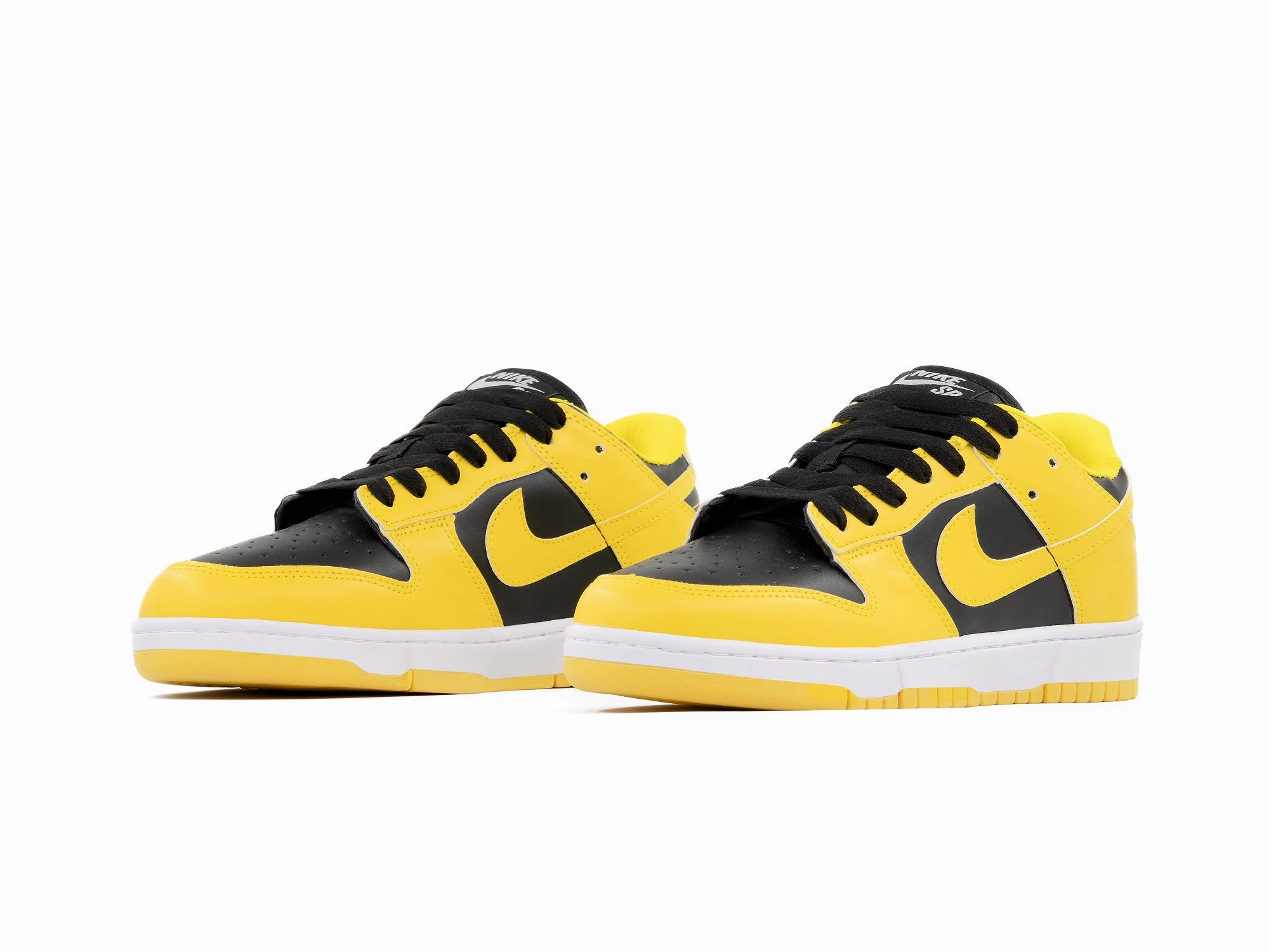 Tenis Dunk Low Negro Amarillo single - layer sole shoes wet - weather