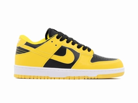 Tenis Dunk Low Negro Amarillo beach jogging