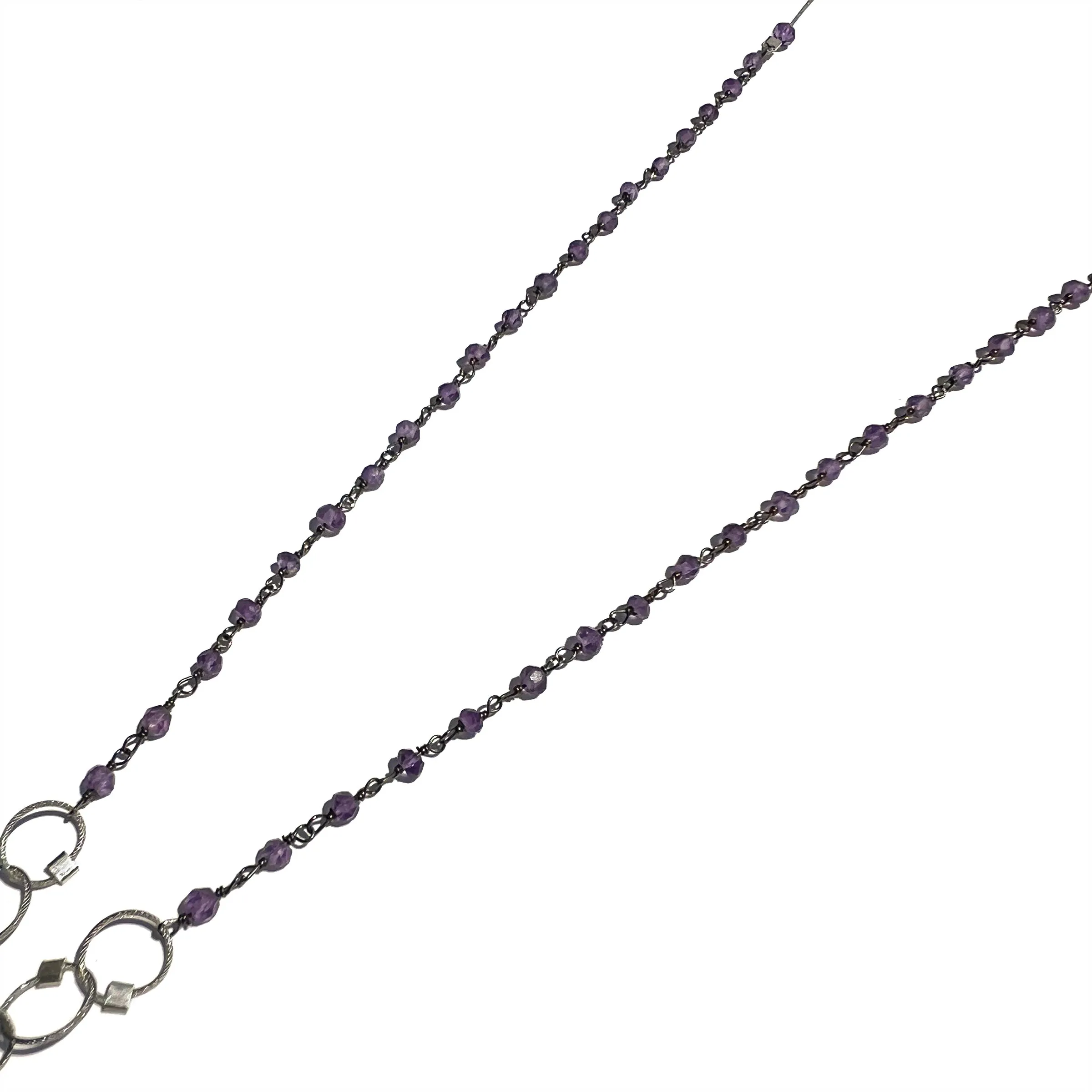Interlock Tassel Necklace