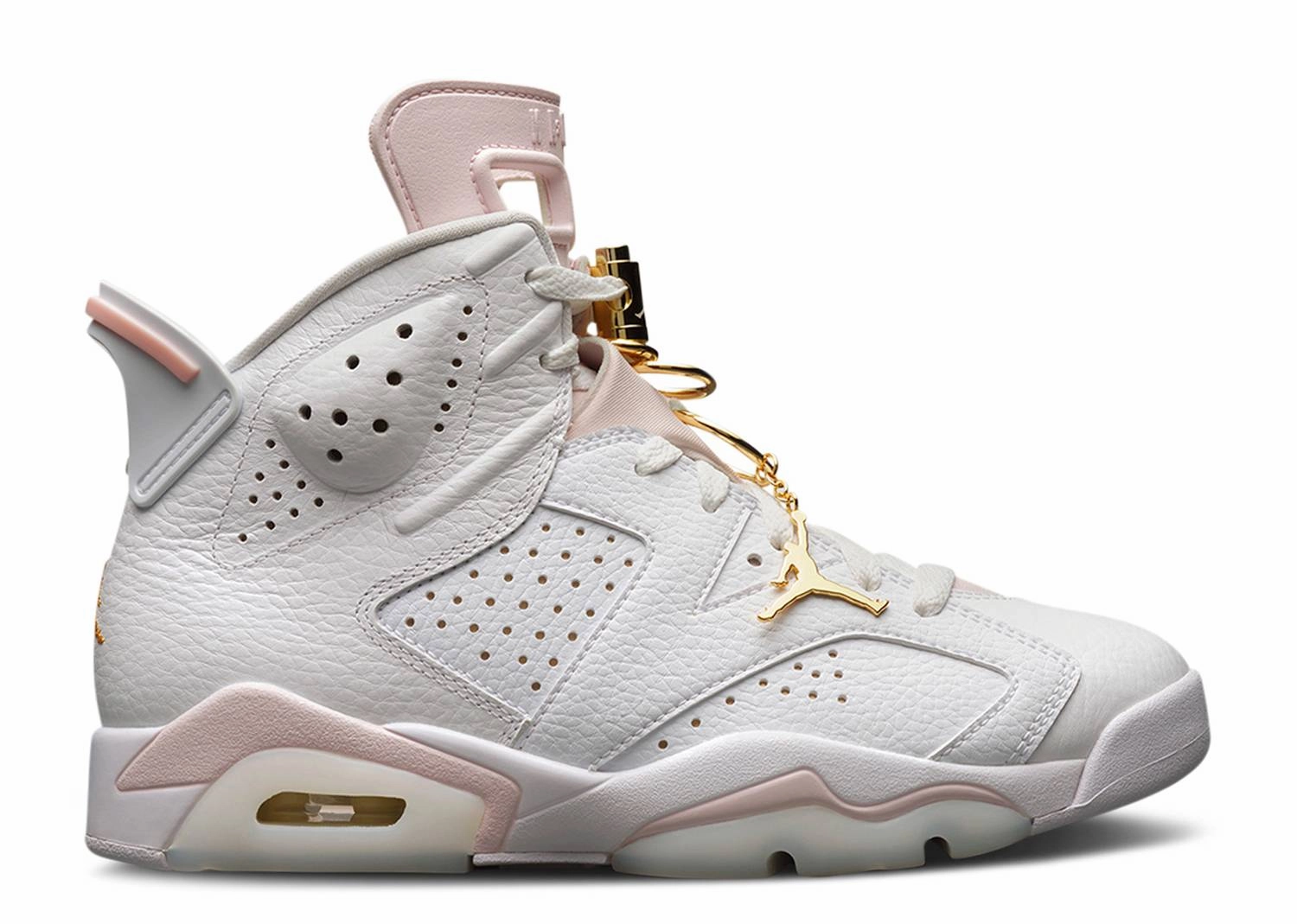 cool shoes pastel - colors Wmns Air Jordan 6 Retro "Gold Hoops" (Myrtle Beach Location)