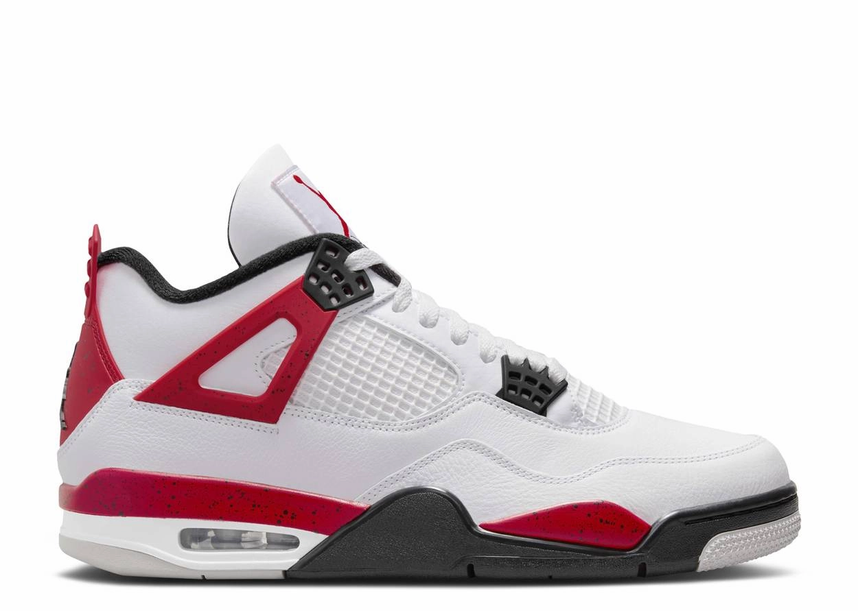 Jordan 4 Retro Red Cement tempo - running shoes rough - surface proof