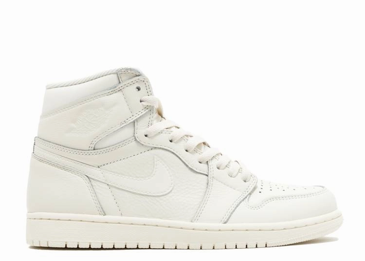 non - slip shoe characteristic Jordan 1 Retro High OG Sail (Worn Once)