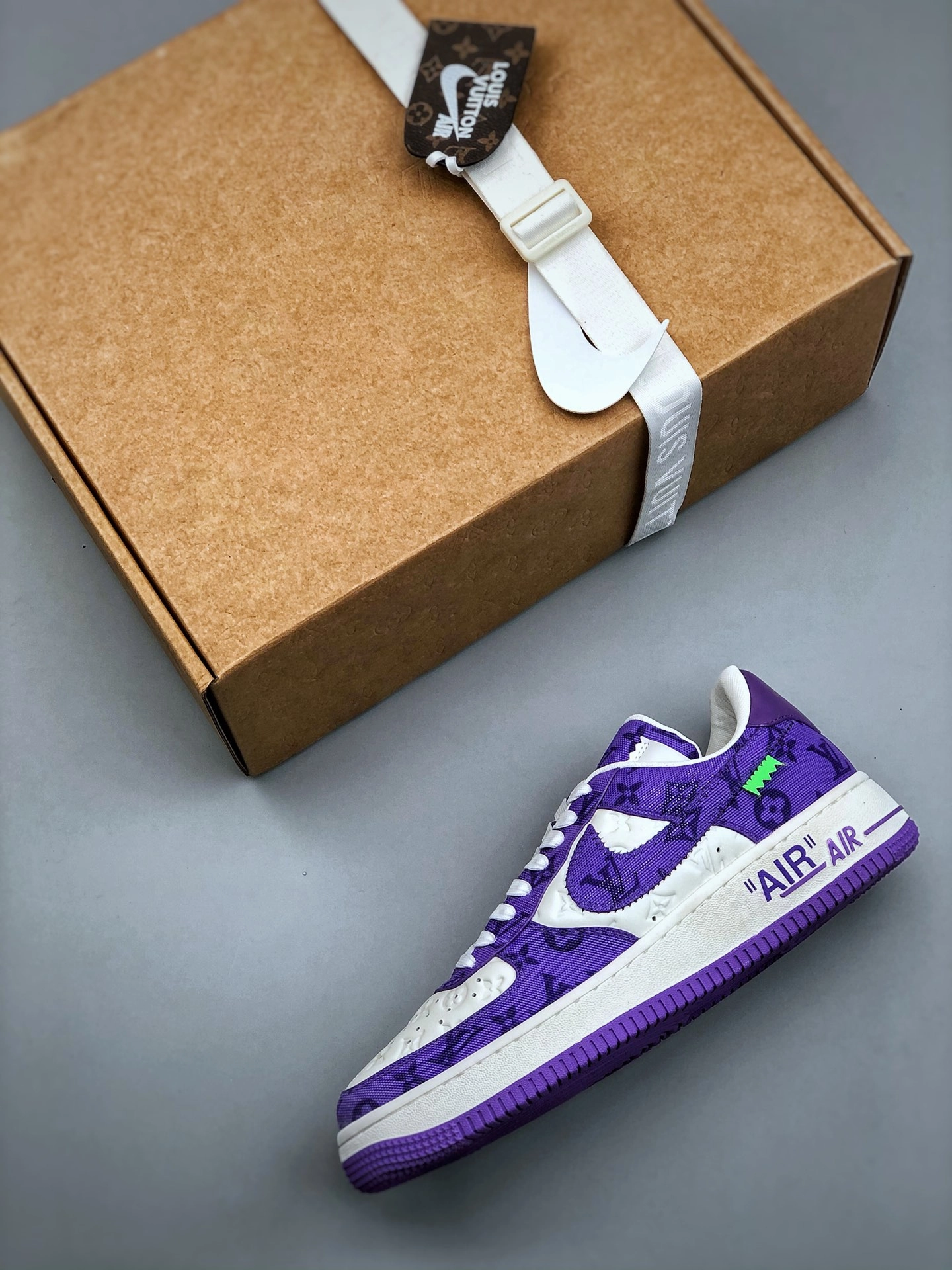 AF1 x OW by Virgil - Purple Customs Casual Favorite