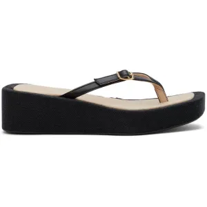 Jacquemus Black 'Les Tatanes Lin' Sandals