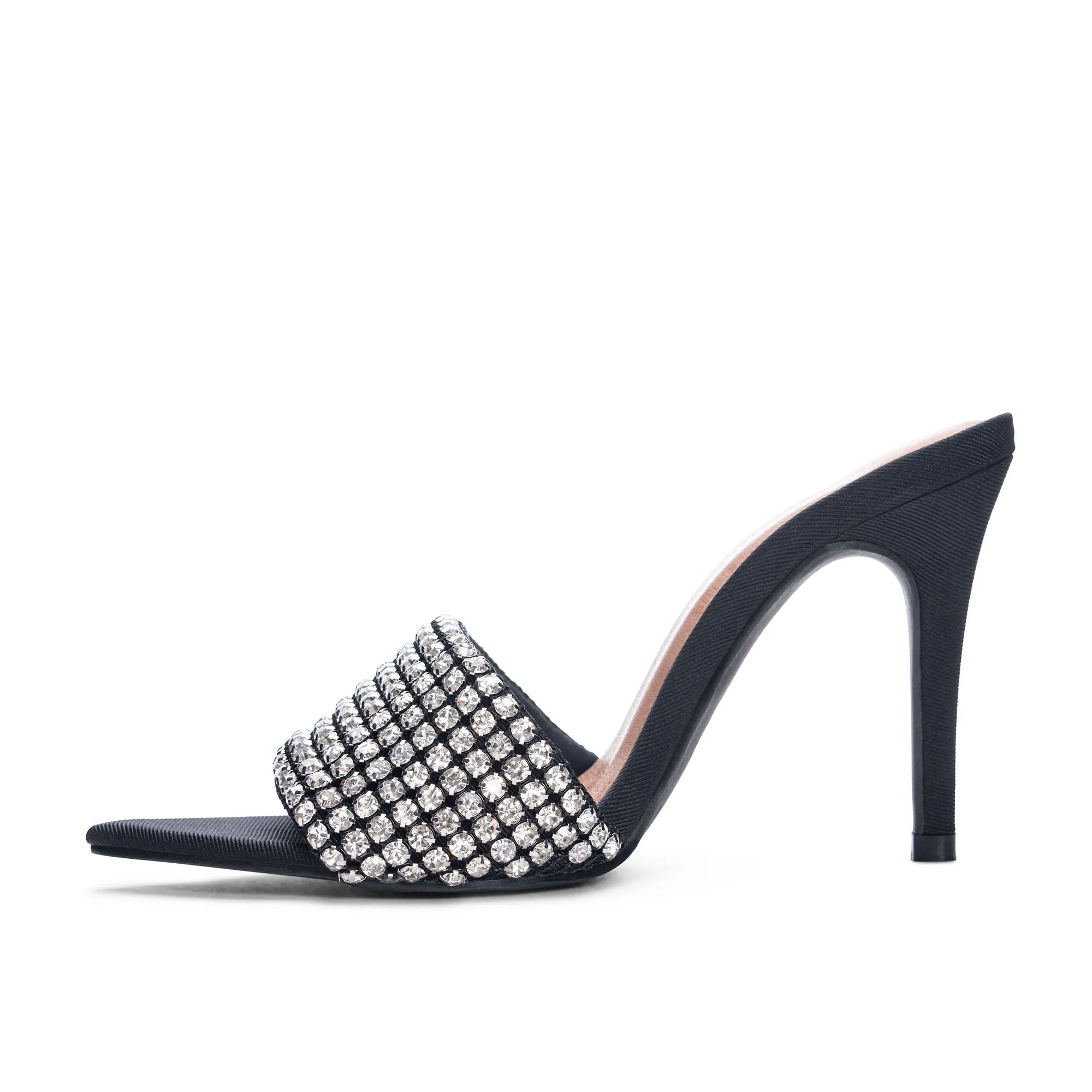 Jeepers Rhinestone Heels