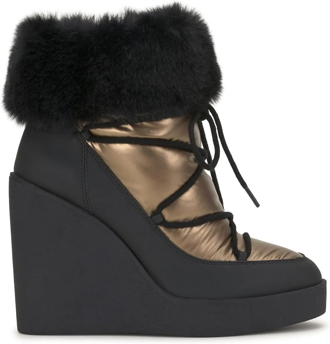 Jessica Simpson Womens Myina Faux Leather Winter & Snow Boots