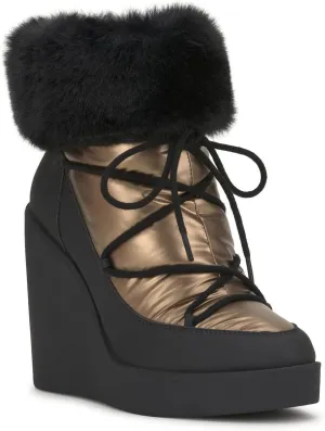 Jessica Simpson Womens Myina Faux Leather Winter & Snow Boots