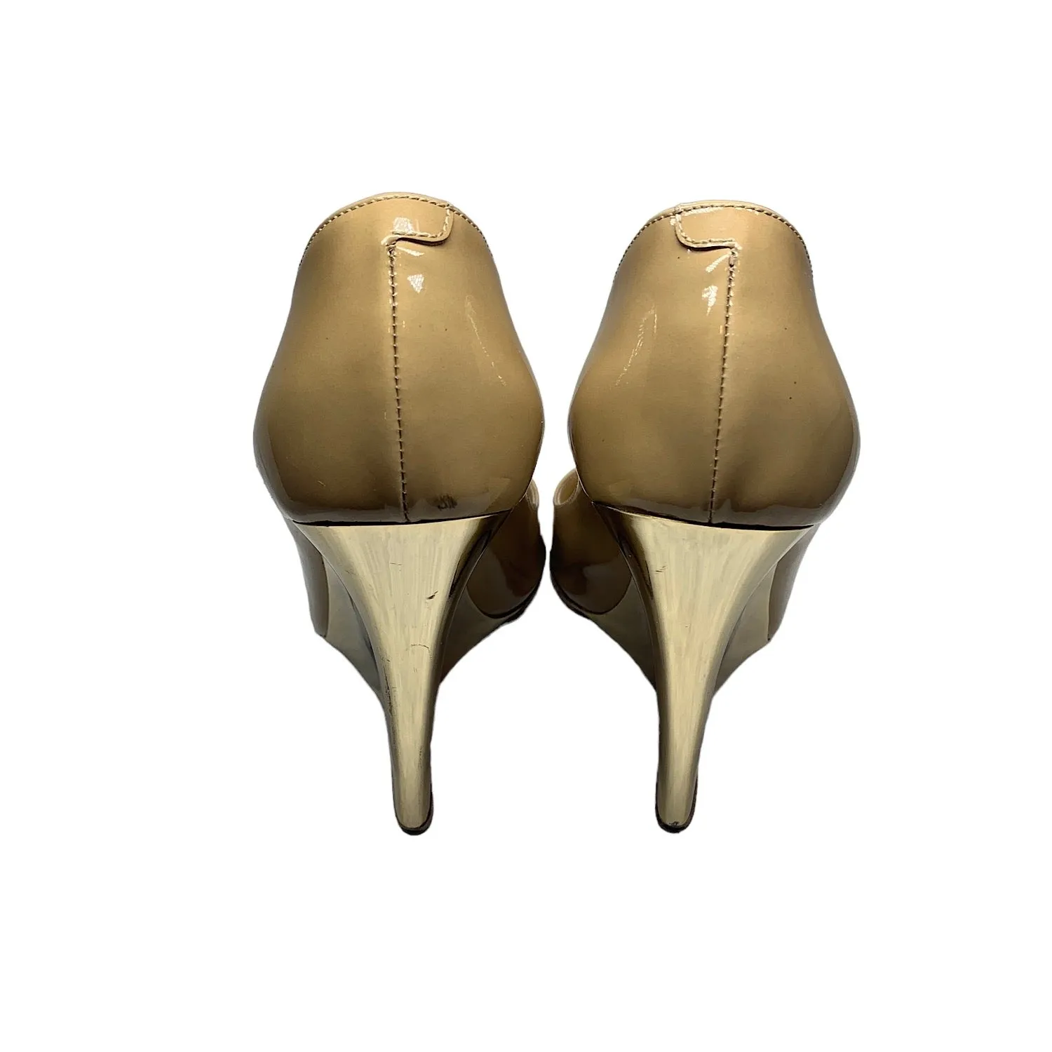 Jimmy Choo Biel 113 Nude Wedges  - Sz. 36