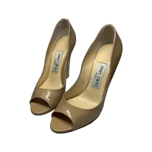 Jimmy Choo Biel 113 Nude Wedges  - Sz. 36