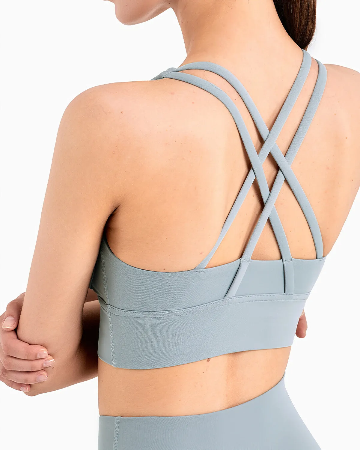 Johanna Sports Bra - Ash Blue