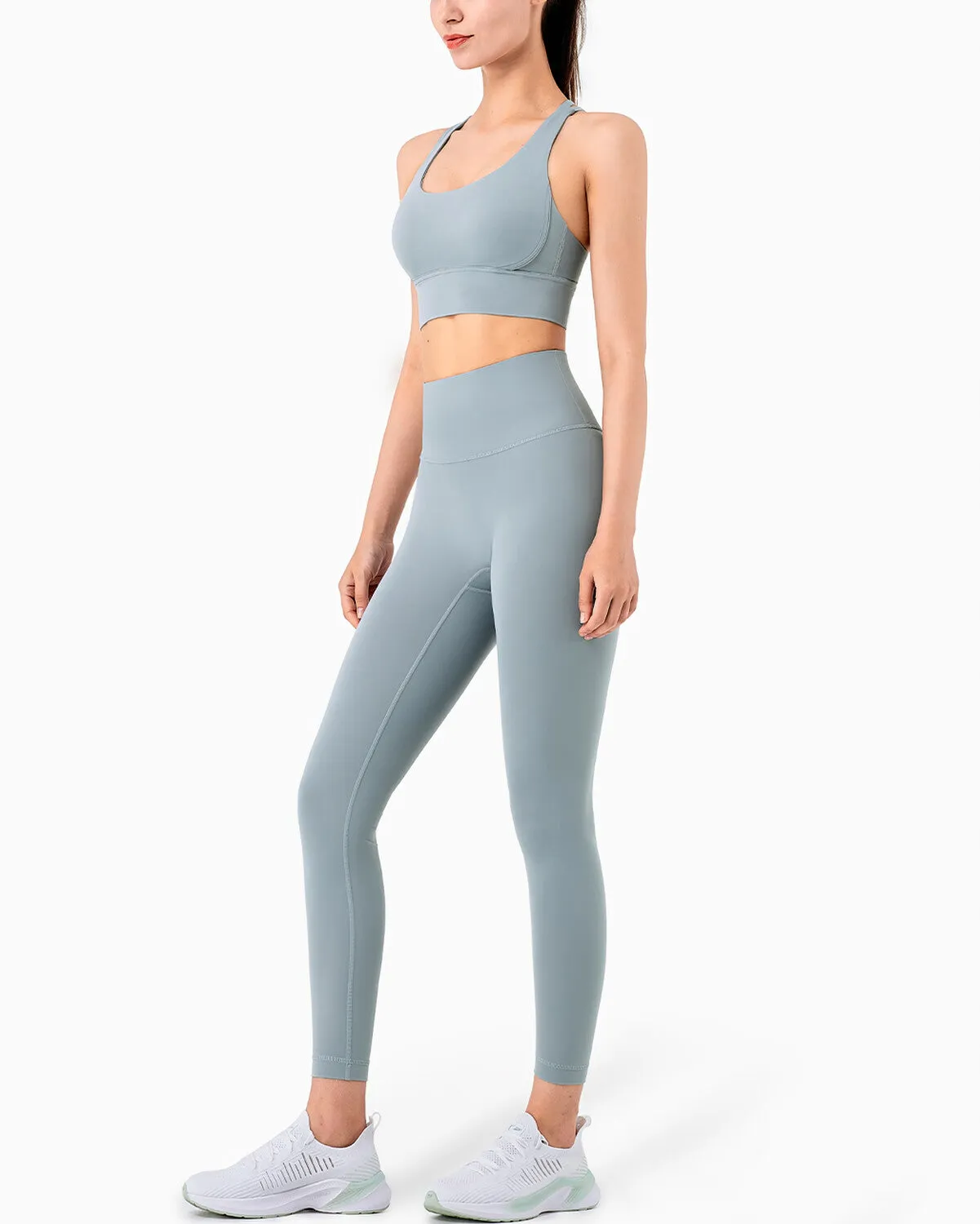 Johanna Sports Bra - Ash Blue