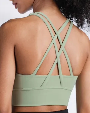 Johanna Sports Bra - Sage Green