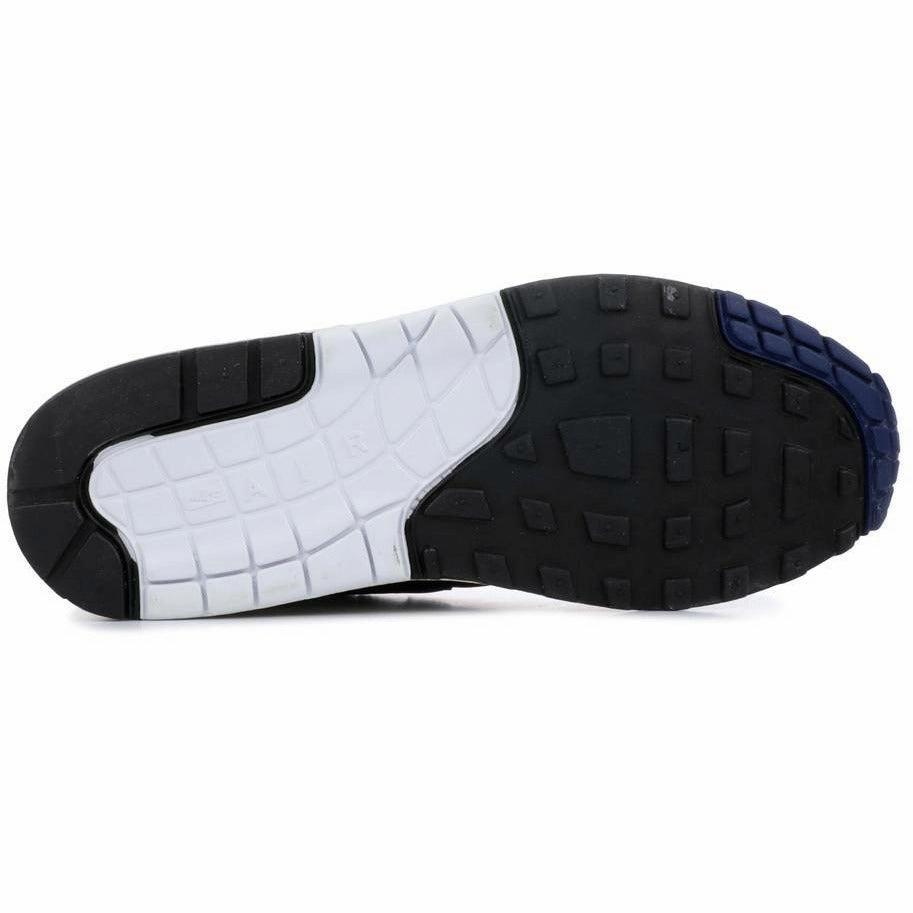 Comfort Upper Material Lightweight Knit Fabric Air Max 1 Essential "Dark Royal Anthracite"