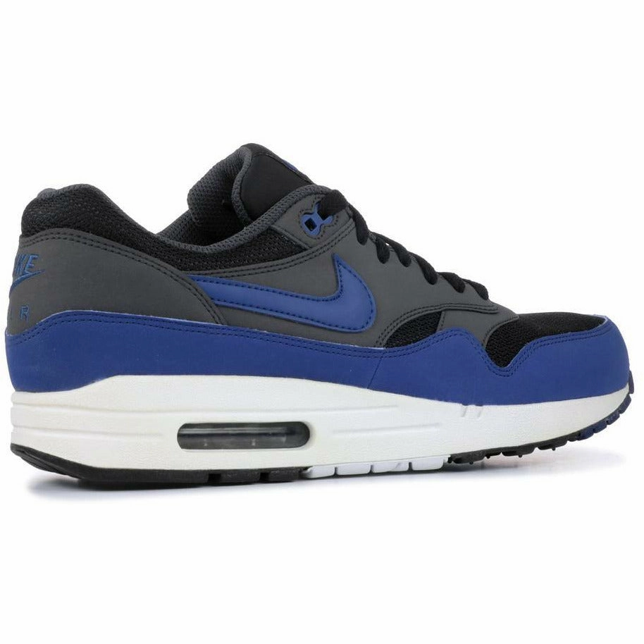 Air Max 1 Essential "Dark Royal Anthracite" Cushioned Comfort urban walks