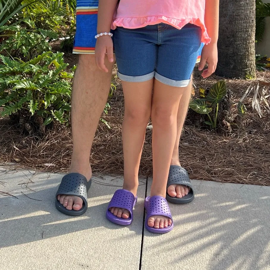 Kid's Ara Perforated Slide with Everywear® Technology