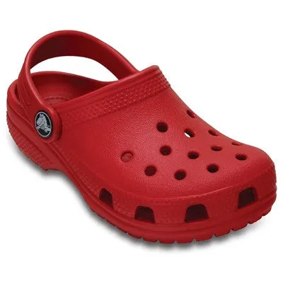 Kids' Classic Clog - Lightweight Slip-On Shoes with Pivoting Heel Strap, Easy to Clean, Croslite Foam for Comfort & Support, Flexible & Durable
