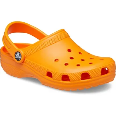 Kids' Classic Clog - Lightweight Slip-On Shoes with Pivoting Heel Strap, Easy to Clean, Croslite Foam for Comfort & Support, Flexible & Durable