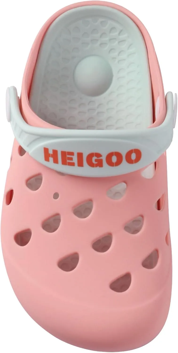 Kids Clogs Toddler Silicone Shoes Pink