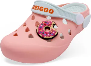 Kids Clogs Toddler Silicone Shoes Pink