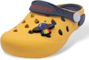 Kids Clogs Toddler Silicone Shoes Yellow