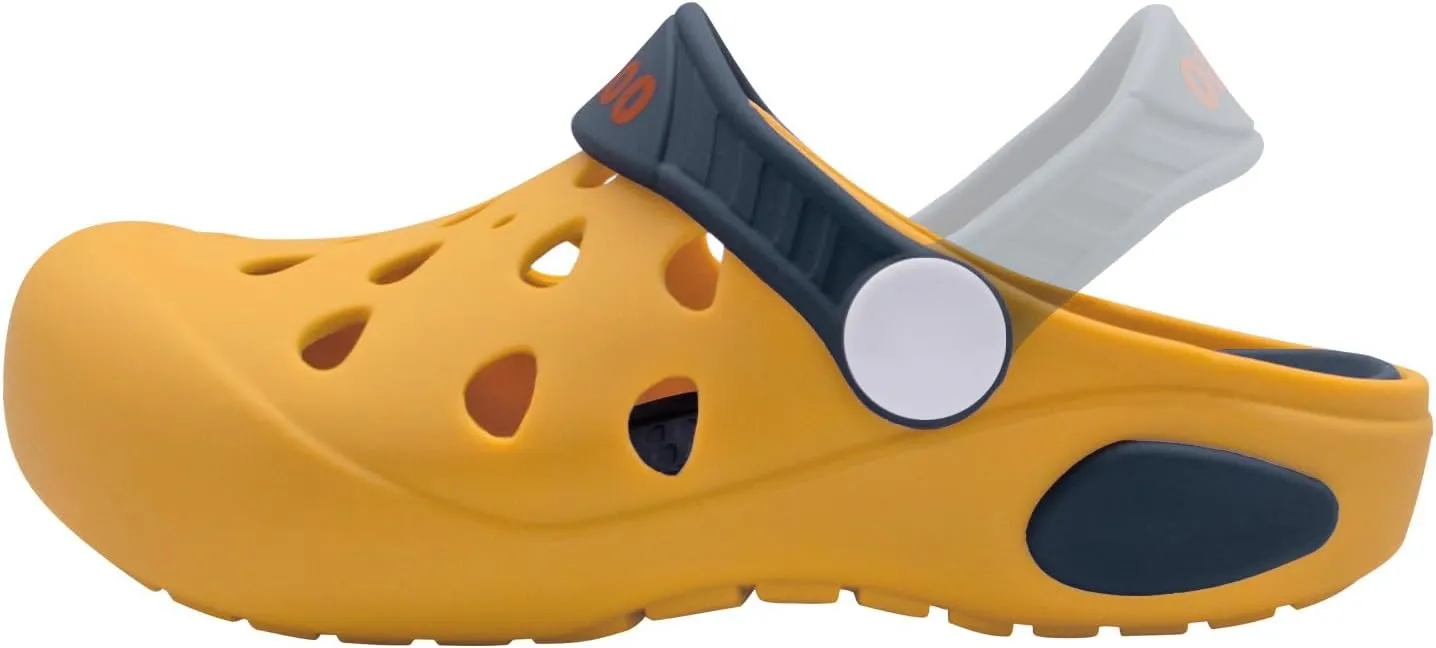 Kids Clogs Toddler Silicone Shoes Yellow