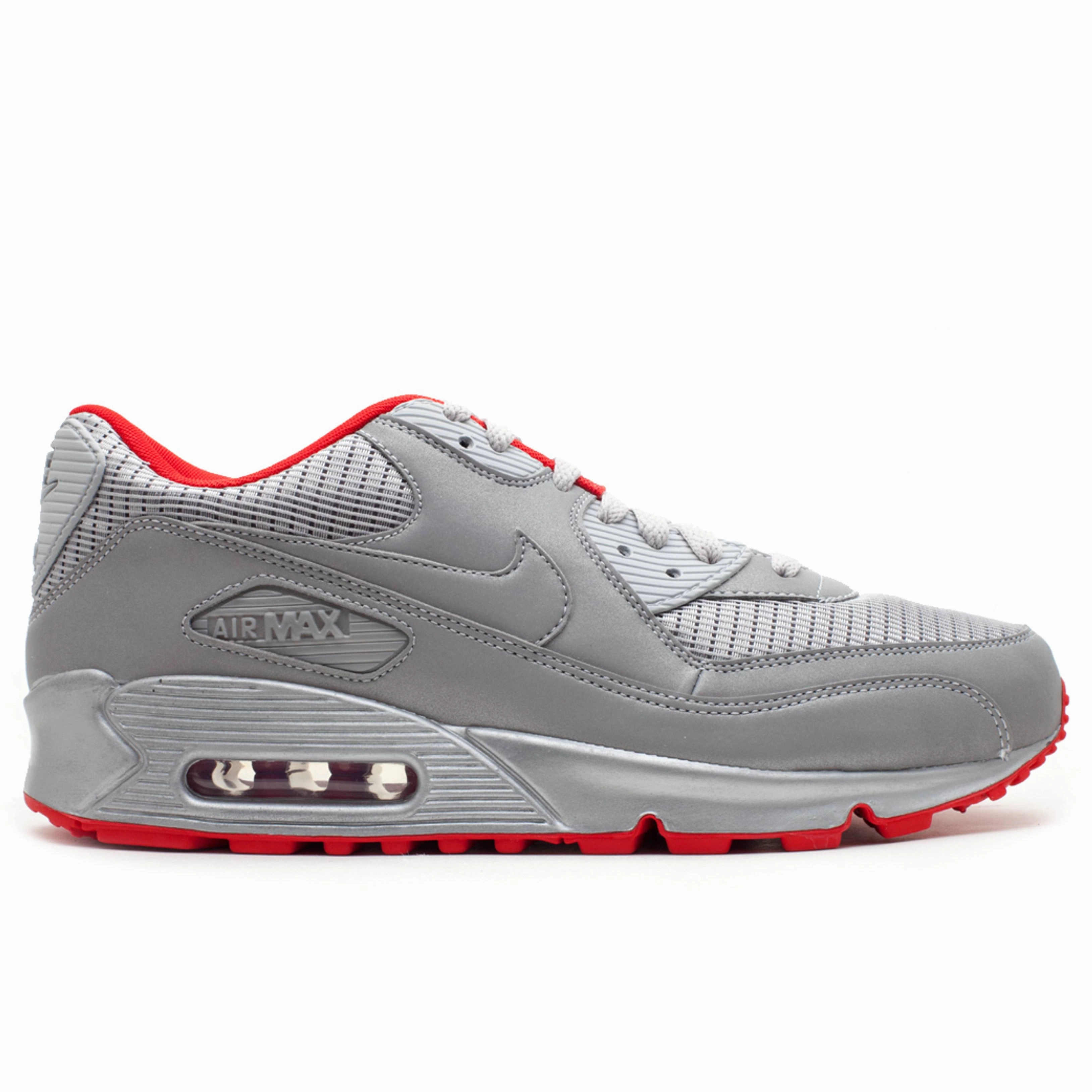 Abrasion Proof Stitching Abrasion Resistant Upper Air Max 90 "Silver Bullet" (2010)
