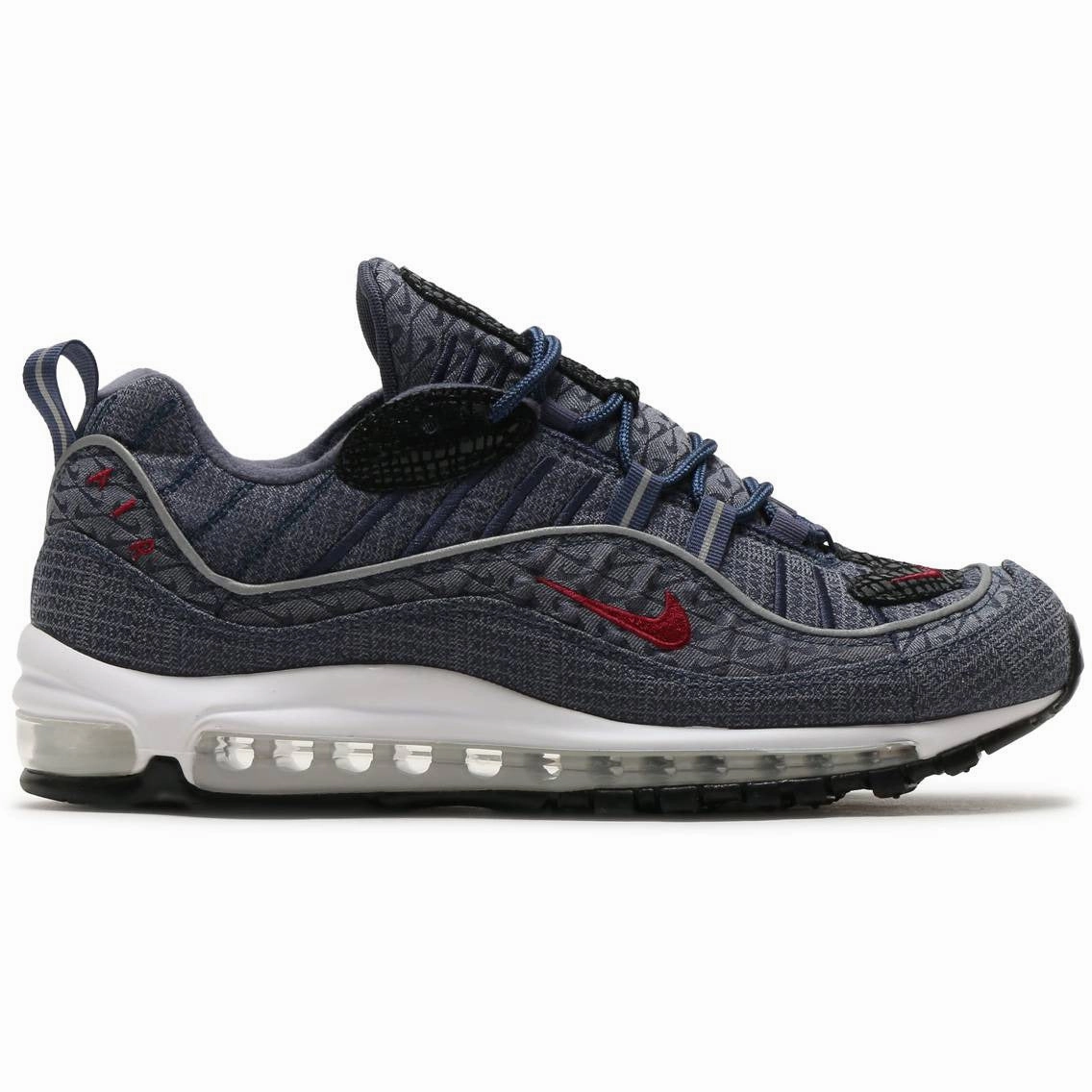 Iconic lining Comfortable Footbed Air Max 98 QS ??Thunder Blue?? (2018)