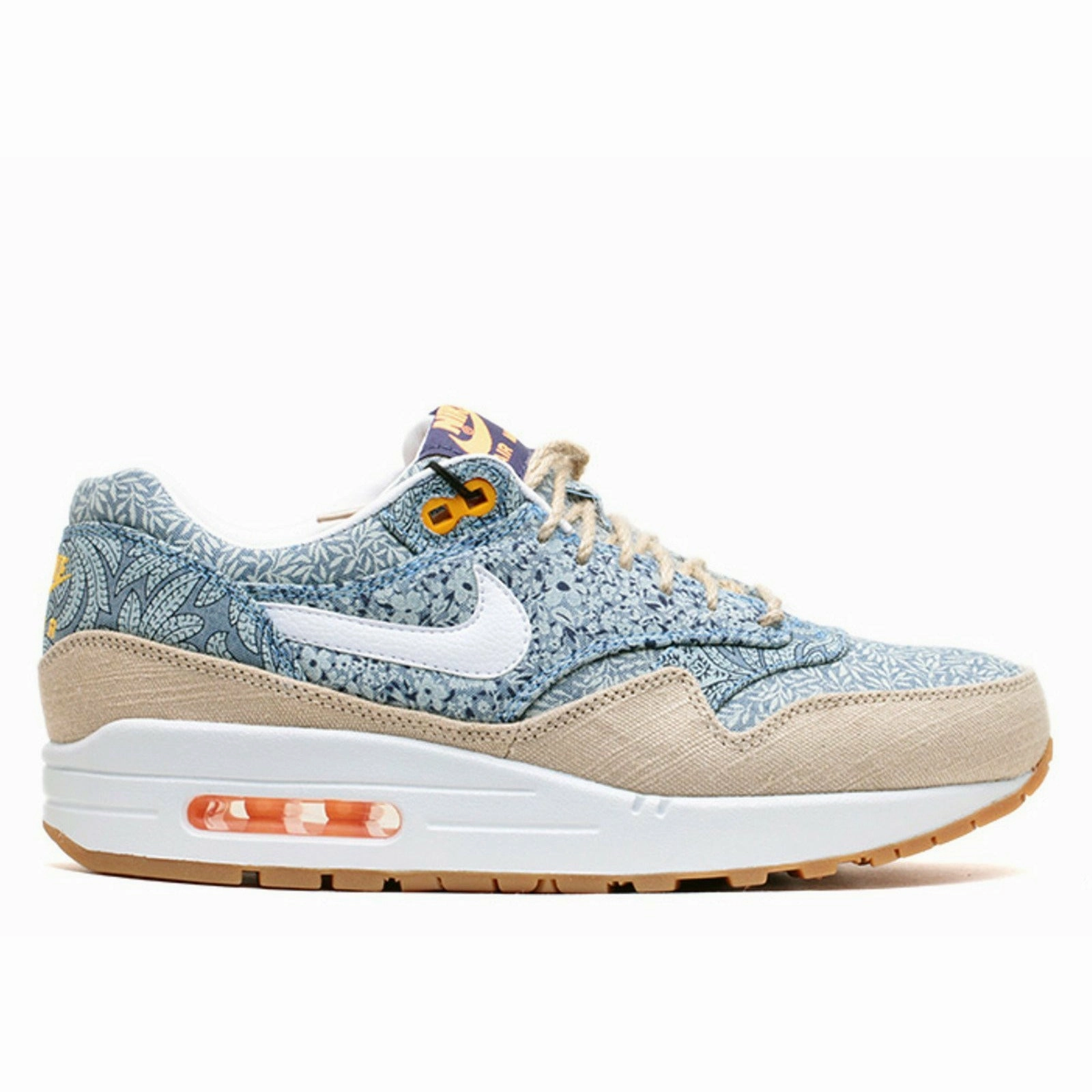 Liberty Of London X Air Max 1 QS "Blue Recall" smooth zipper