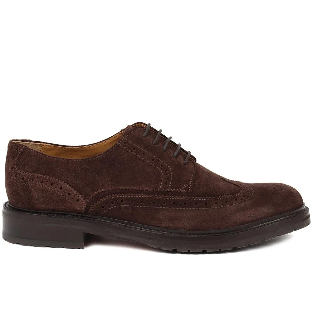 Kingsbay Men's Leather Brogues - KINGSBAY / 320 142