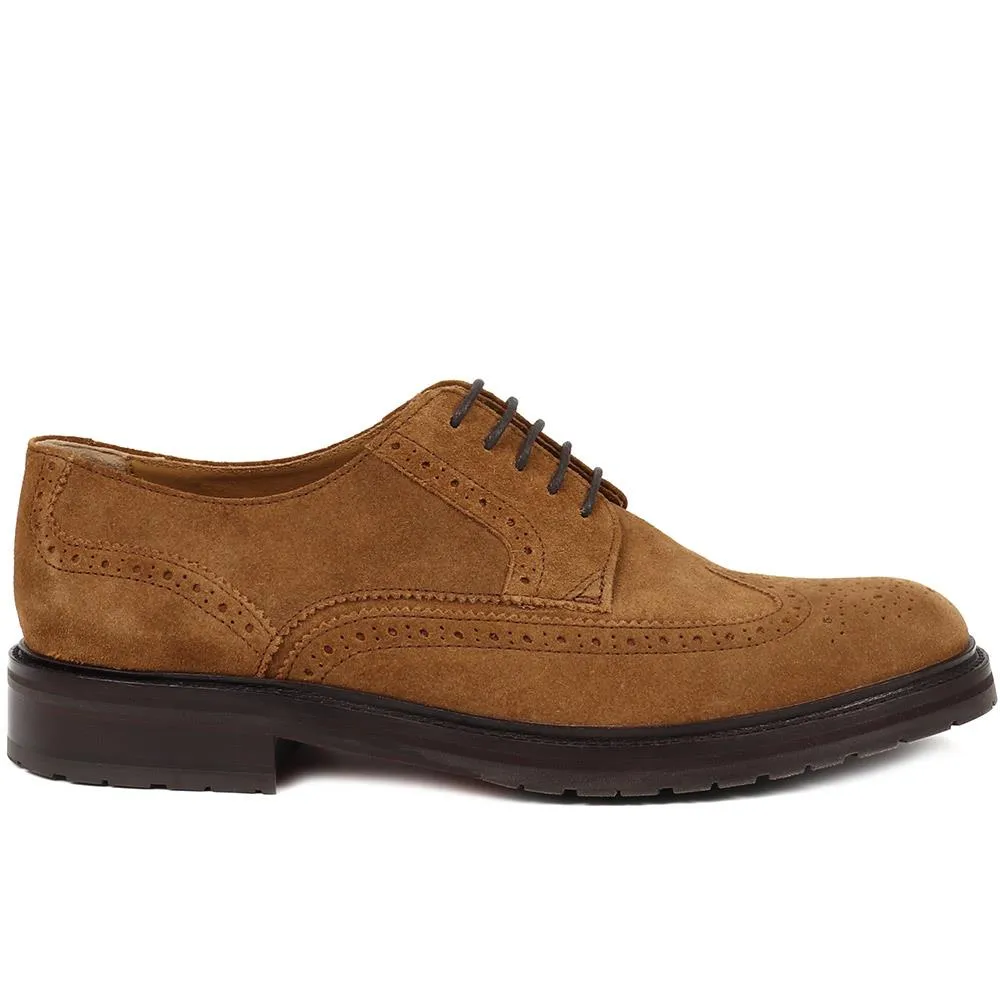 Kingsbay Men's Leather Brogues - KINGSBAY / 320 142