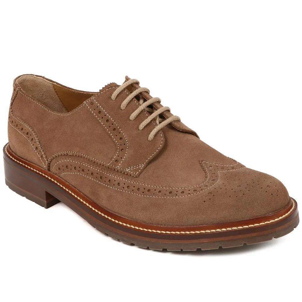 Kingsbay Men's Leather Brogues - KINGSBAY / 320 142