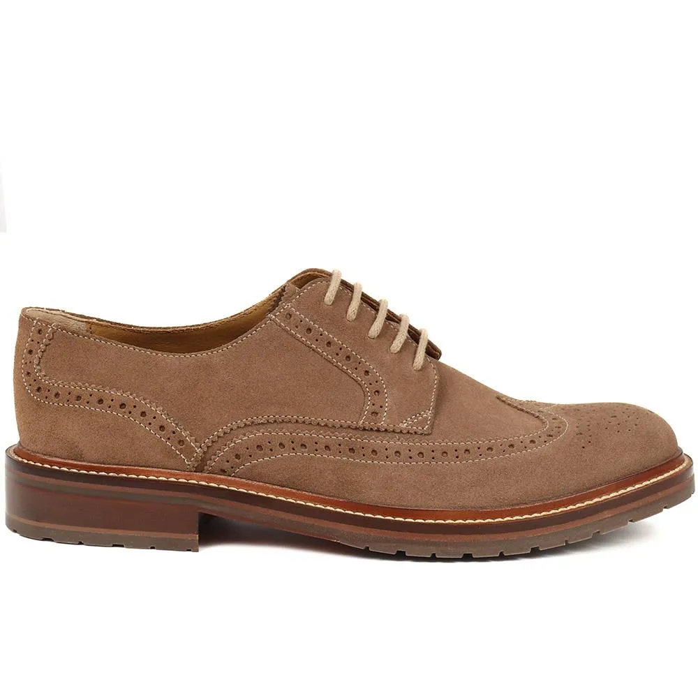 Kingsbay Men's Leather Brogues - KINGSBAY / 320 142