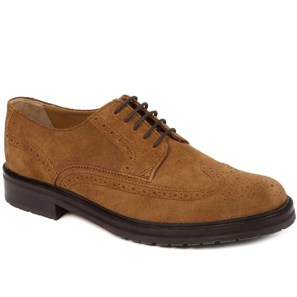 Kingsbay Men's Leather Brogues - KINGSBAY / 320 142