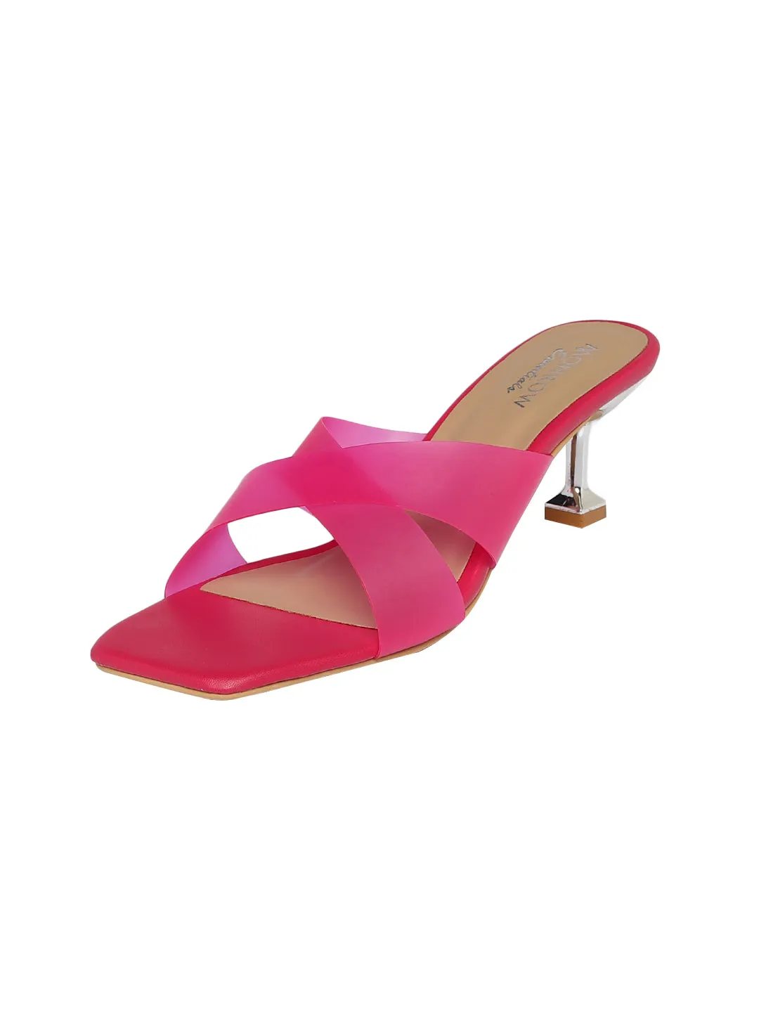 Kylie Pink Kitten Heels